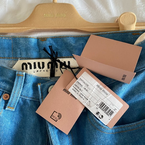 Denim Miu Miu Levis Collab MIU MIU X Levi's Limited Edition 501's